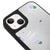 iPhone 13 Mini Cute Flowers Telefon Kılıfı - Ayna - Siyah