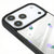 iPhone 17 Pro Cute Flowers Telefon Kılıfı - Ayna - Siyah