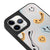 iPhone 11 Pro Falling Smile Telefon Kılıfı - Ayna - Siyah