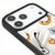 iPhone 17 Pro Max Falling Smile Telefon Kılıfı - Ayna - Siyah