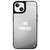 iPhone 13 Mini Fabulous Telefon Kılıfı - Ayna - Siyah