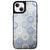 iPhone 13 Mini Blue Smiles Telefon Kılıfı - Ayna - Siyah