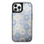 iPhone 13 Pro Blue Smiles Telefon Kılıfı - Ayna - Siyah