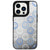 iPhone 14 Pro Blue Smiles Telefon Kılıfı - Ayna - Siyah