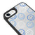iPhone 8 Blue Smiles Telefon Kılıfı - Ayna - Siyah