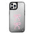 iPhone 13 Pro Max Ribbon Twins Telefon Kılıfı - Ayna - Siyah