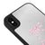 iPhone XS Ribbon Twins Telefon Kılıfı - Ayna - Siyah