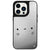 iPhone 14 Pro Minimal Faces Telefon Kılıfı - Ayna - Siyah
