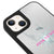 iPhone 13 Mini Pink Venom Telefon Kılıfı - Ayna - Siyah