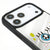 iPhone 17 Pro Max Cute Sponge Telefon Kılıfı - Ayna - Siyah