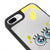 iPhone 8 Plus Cute Sponge Telefon Kılıfı - Ayna - Siyah