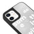iPhone 12 Mini Something With Love Telefon Kılıfı - Ayna - Siyah