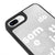 iPhone 8 Plus Something With Love Telefon Kılıfı - Ayna - Siyah