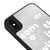 iPhone X Something With Love Telefon Kılıfı - Ayna - Siyah