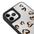 iPhone 11 Pro Max Flying Hearts Telefon Kılıfı - Ayna - Siyah