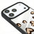 iPhone 17 Pro Flying Hearts Telefon Kılıfı - Ayna - Siyah