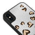 iPhone XS Max Flying Hearts Telefon Kılıfı - Ayna - Siyah