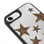 iPhone 6S Leopar Stars Telefon Kılıfı - Ayna - Siyah
