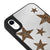 iPhone XR Leopar Stars Telefon Kılıfı - Ayna - Siyah