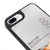 iPhone 8 Plus Black Coffee Telefon Kılıfı - Ayna - Siyah