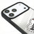 iPhone 17 Pro Max Bite Me Bat Telefon Kılıfı - Ayna - Siyah