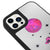 iPhone 13 Pro Max Disco Ghost Telefon Kılıfı - Ayna - Siyah