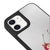 iPhone 12 Cherry Duo Telefon Kılıfı - Ayna - Siyah