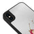 iPhone X Cherry Duo Telefon Kılıfı - Ayna - Siyah