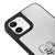 iPhone 11 Noir Meow Telefon Kılıfı - Ayna - Siyah