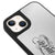 iPhone 13 Mini Noir Meow Telefon Kılıfı - Ayna - Siyah