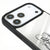 iPhone 17 Pro Max Noir Meow Telefon Kılıfı - Ayna - Siyah
