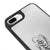 iPhone 8 Plus Noir Meow Telefon Kılıfı - Ayna - Siyah