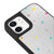 iPhone 11 Candy Stars Telefon Kılıfı - Ayna - Siyah