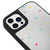 iPhone 13 Pro Max Candy Stars Telefon Kılıfı - Ayna - Siyah