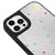 iPhone 14 Pro Candy Stars Telefon Kılıfı - Ayna - Siyah