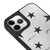 iPhone 11 Pro Midnight Sparkle Telefon Kılıfı - Ayna - Siyah