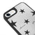 iPhone 7 Midnight Sparkle Telefon Kılıfı - Ayna - Siyah