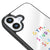 iPhone 17 Study Sleep Telefon Kılıfı - Ayna - Siyah