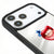 iPhone 17 Pro Starry Kiss Telefon Kılıfı - Ayna - Siyah