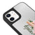 iPhone 12 Mini Lily Love Telefon Kılıfı - Ayna - Siyah