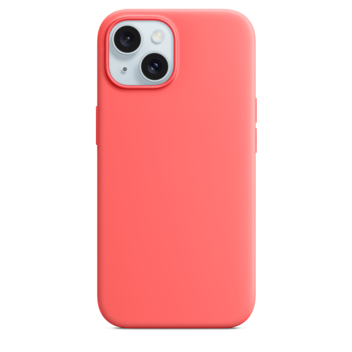 Apple iPhone 14 Plus Silikon Magsafe Case Koyu Pembe