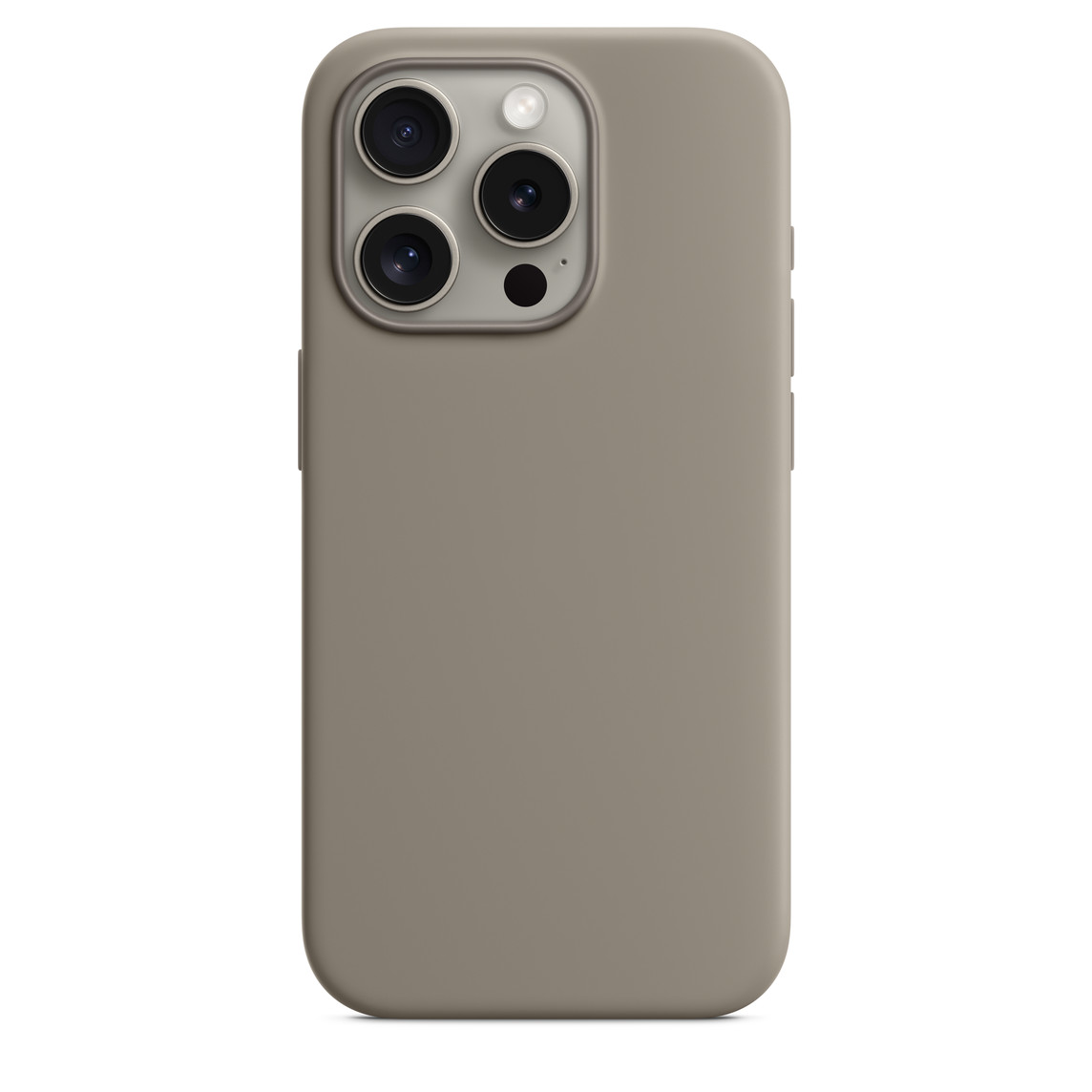 Apple iPhone 15 Pro Max Silikon Magsafe Case Kil Rengi