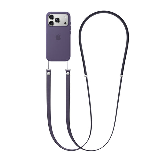Apple Ultra Premium Çapraz Boyun Askılığı Mor
