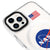 iPhone 16 Pro Max Nasa Usa Telefon Kılıfı - Magsafeli Artycase - Beyaz