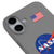 iPhone 17 Nasa Usa Telefon Kılıfı - Renkli Silikon - Gri