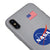 iPhone X Nasa Usa Telefon Kılıfı - Renkli Silikon - Gri