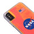 iPhone XS Nasa Usa Telefon Kılıfı - Neon - Turuncu