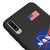 Samsung A70 Nasa Usa Telefon Kılıfı - Renkli Silikon - Siyah