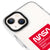 iPhone 15 Plus Space Admin Telefon Kılıfı - Artycase - Beyaz
