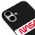 iPhone 17 Nasa Logo Telefon Kılıfı - Renkli Silikon - Siyah